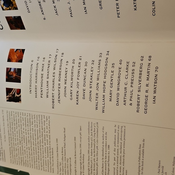 Transluminal The Paintings of Jim Burns 1999 Collectible Paperback Book - Picture 8 of 16